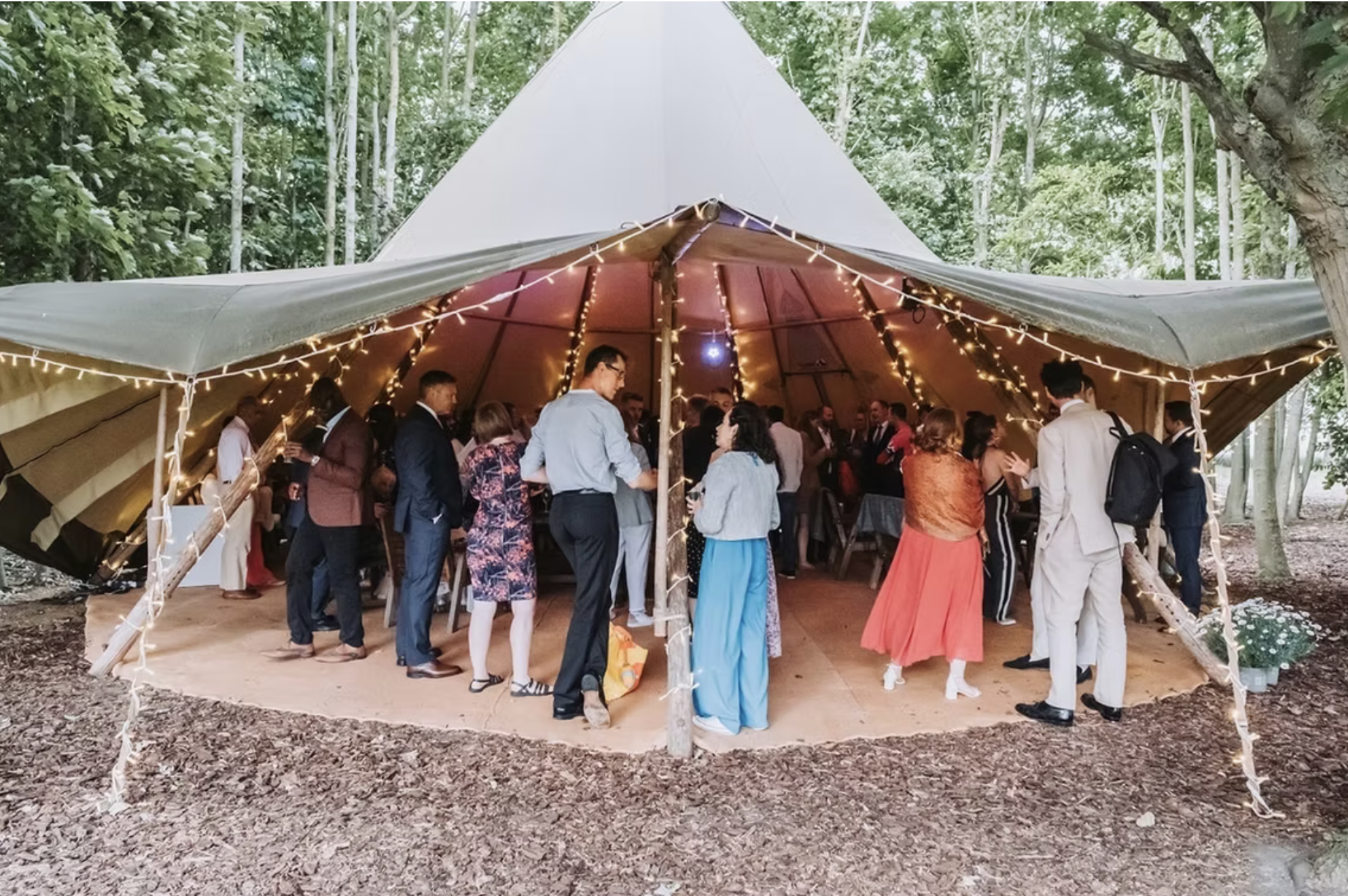 The Woodland Tipi — Mirkwood interior